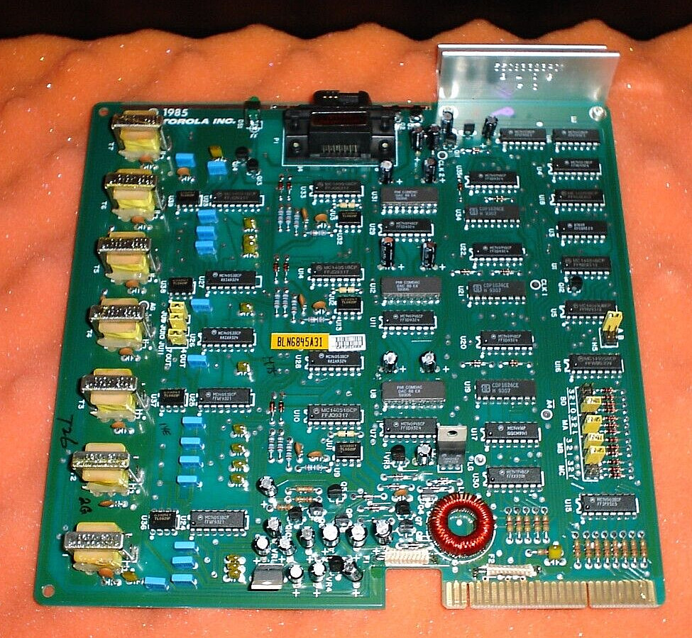 New Motorola BLN6845A Audio Expansion Interface Board Module Card NOS