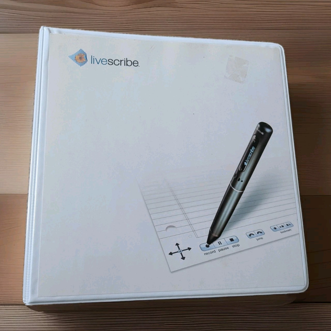 Livescribe Pulse Smartpen Binder with Notebook 2 and Pen Holder Bag