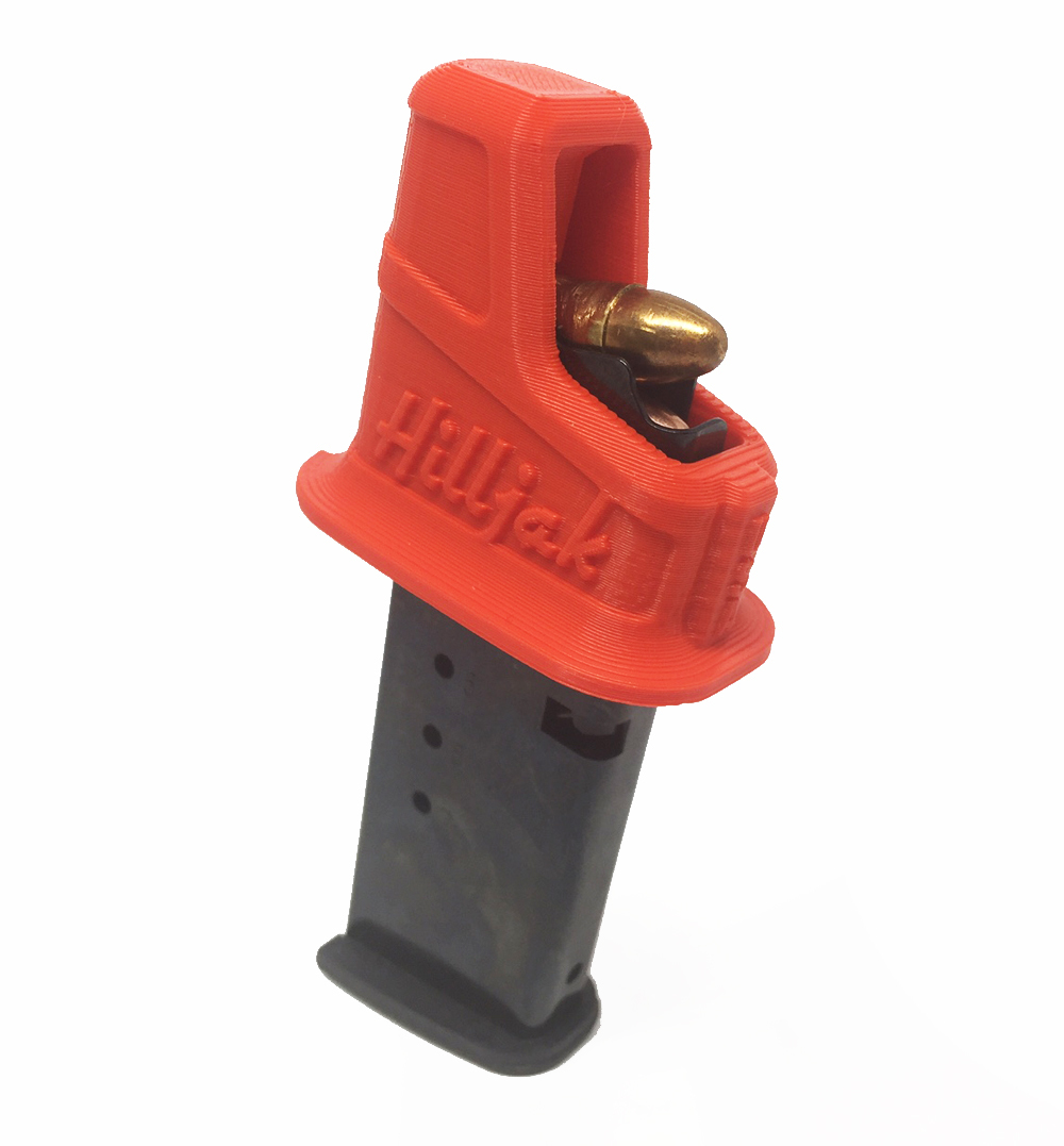 Taurus G2S & PT 709 SLIM 9mm single-stack magazine loader by Hilljak, QL9SS Red
