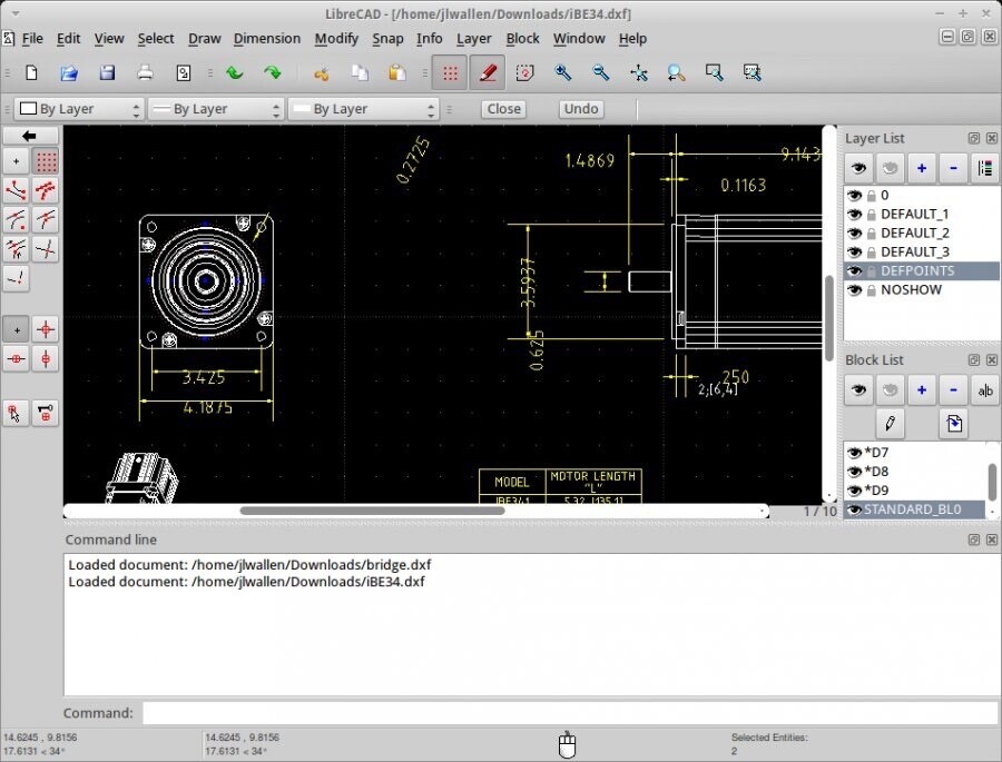 Libre Cad - 2D CAD Computer Aided Design Software for Windows & MAC on CD-ROM
