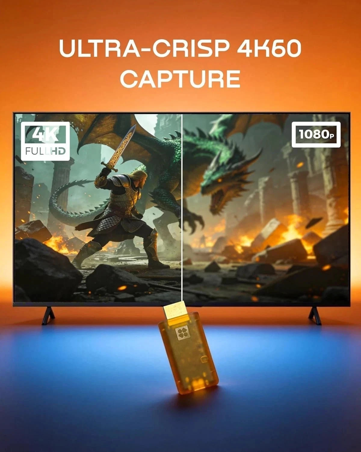 Genki ShadowCast 3 Pro, 4K60 USB-C Capture Card, Zero-Latency HDMI Passthrough