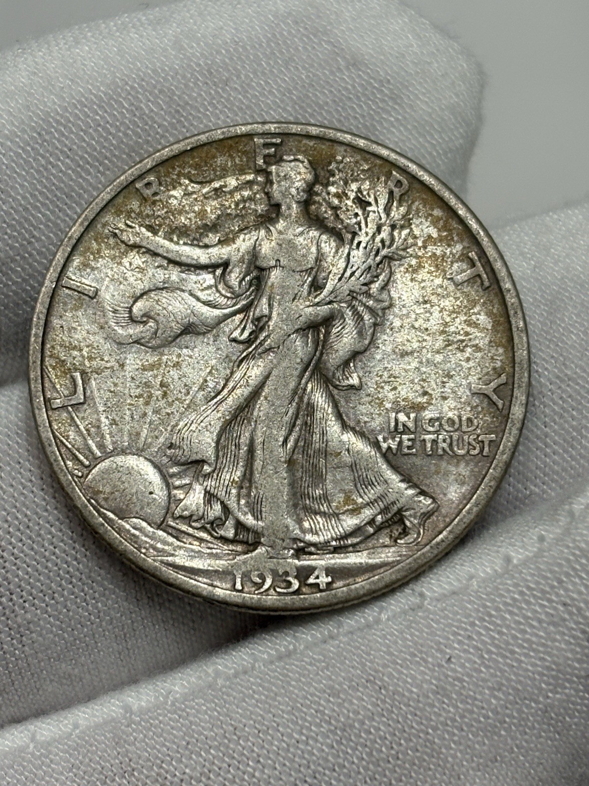 1934-D Walking Liberty half dollar