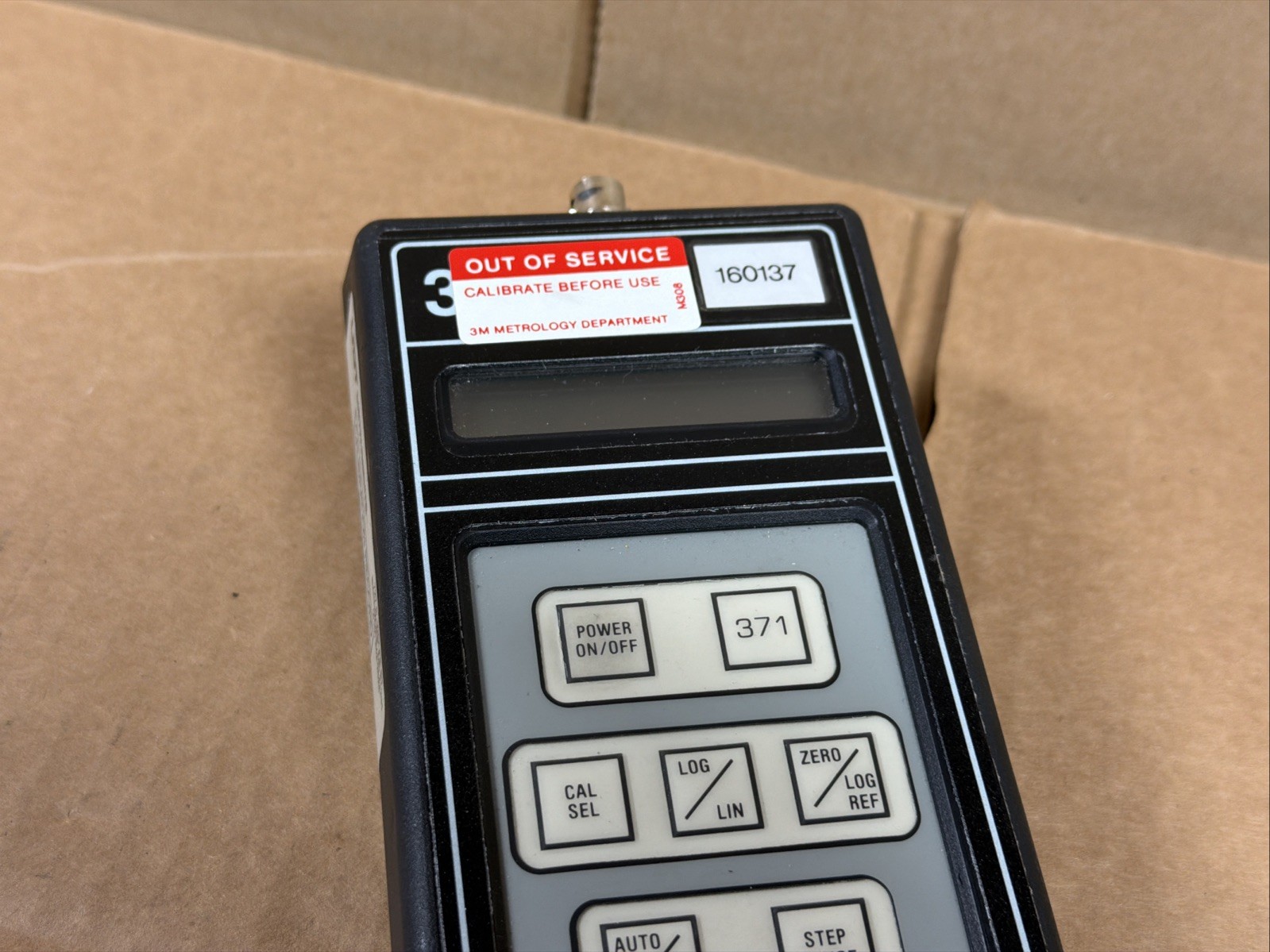 UDT Instruments Model 371 Optical Power Meter W/ Model 247 Radiometric Sensor