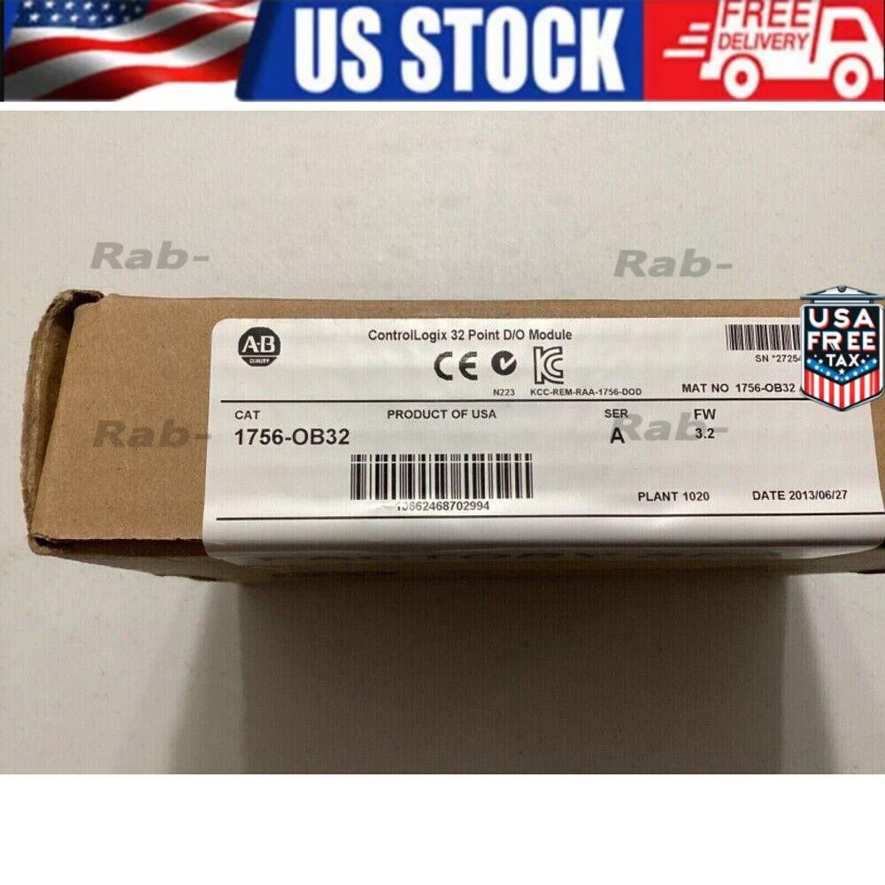 NEW-  Sealed AB 1756-OB32 SER A ControlLogix 32 Point DO Module 1756-OB32 USA