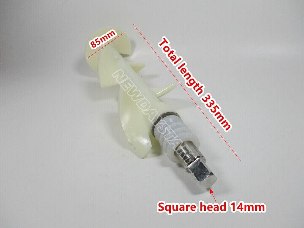 Beater 335mm shaft accessories for Haobo / Yikafu / Keku ice cream machine