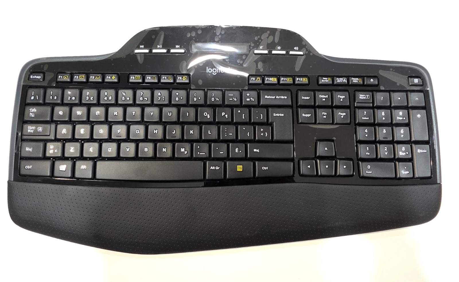 Logitech MK710 Wireless Keyboard With Unifying Receiver- French Layout