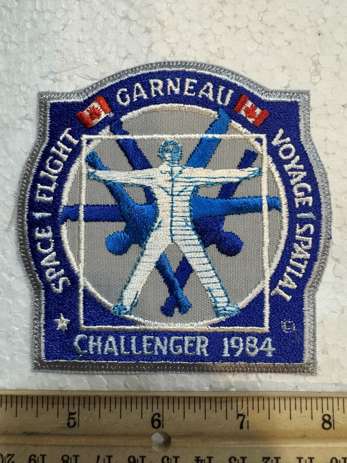 Vintage NASA Space Shuttle Patch - 1984 Challenger - Canada