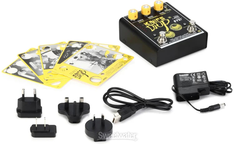 Eventide Knife Drop Suboctave Fuzz Synth Pedal