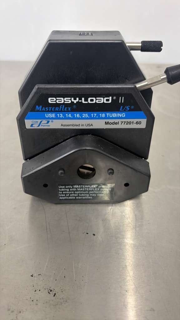 Cole-Parmer 77201-60 Masterflex L/S Easy-Load II Pump Head  Only GUARANTEED