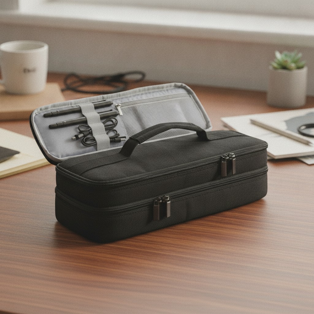 Portable DJ Controller Case Compatible with Numark DJ2GO2 Touch Mixer | Doubl...