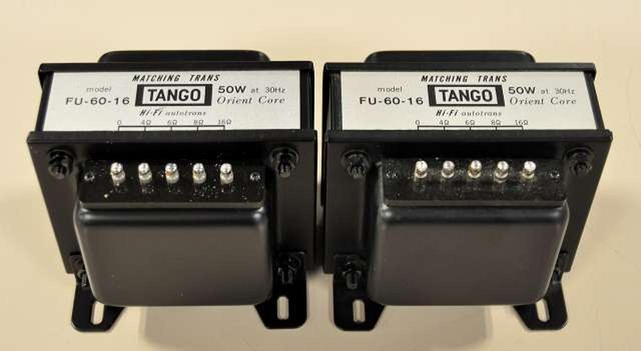Tango FU-60-16 Matching Transformer Pair Working Tested JP