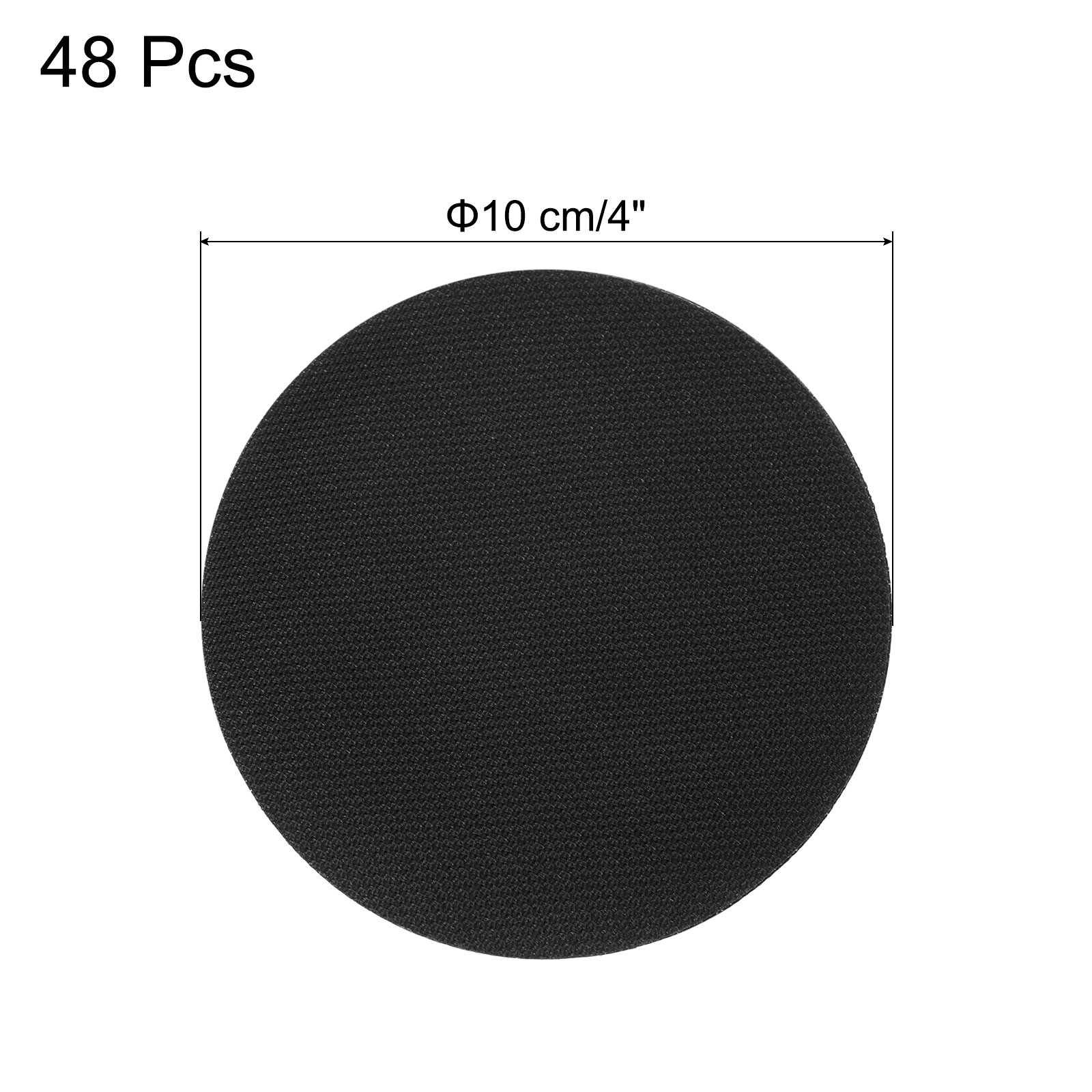 48 Pcs Carpet Spot Markers Floor Circle Dots for Classroom, Black