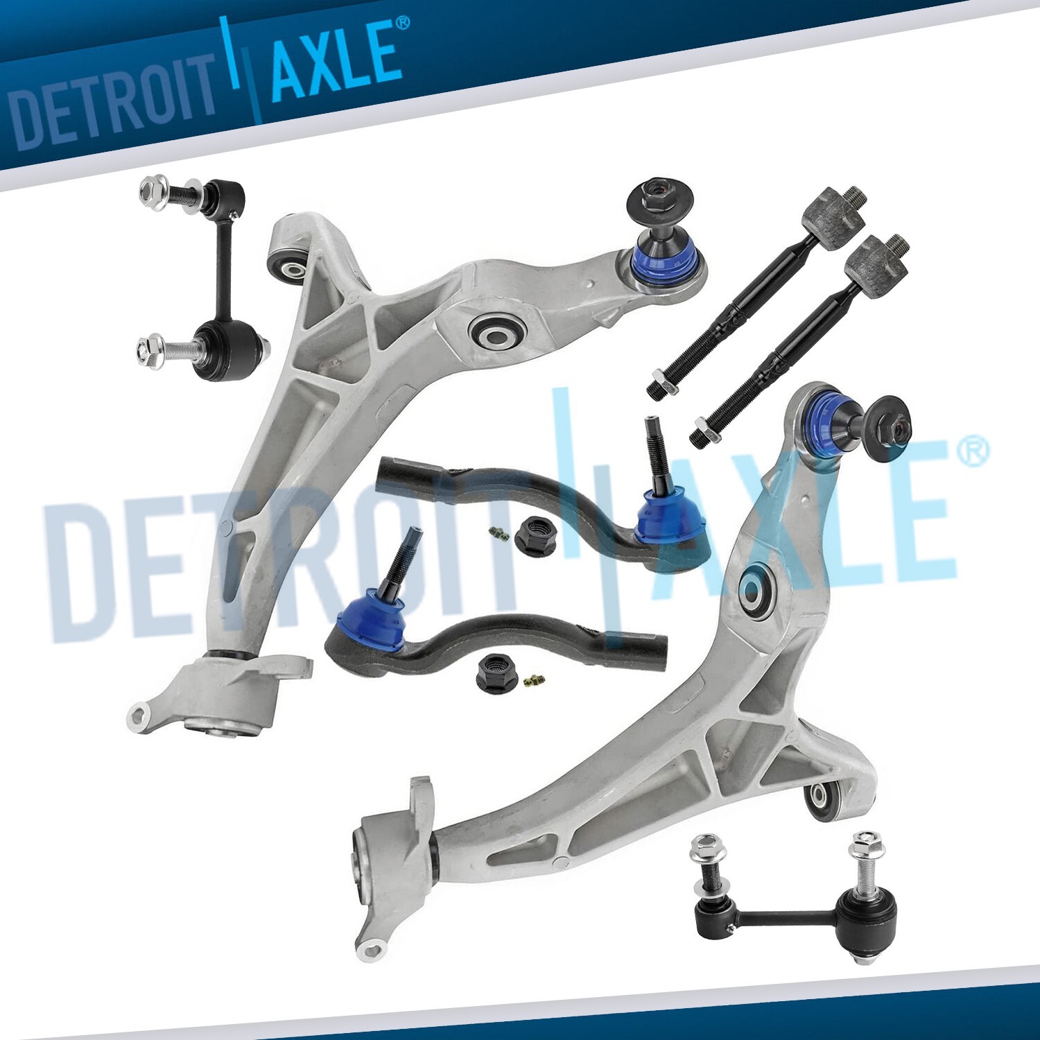 Front Lower Control Arm Sway Bar Tierod for Dodge Durango Jeep Grand Cherokee