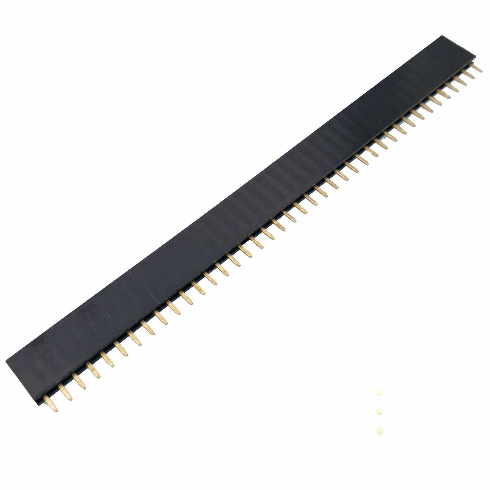40-Socket Female Header 0.1" 2.54mm PCB Strip Connectors 10/20/40/80 Piece Packs