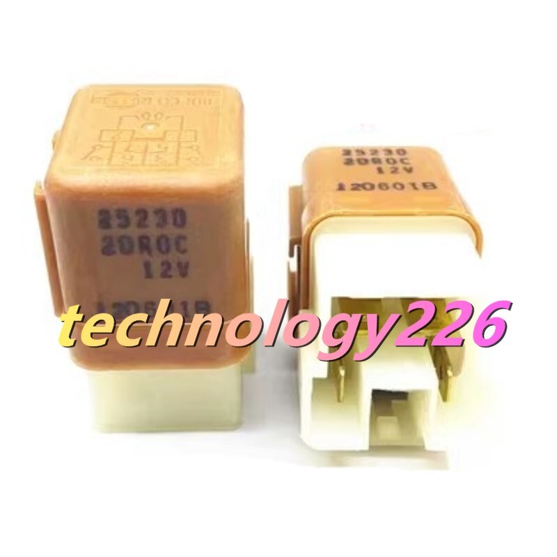 1PC NEW NISSAN 7996A 6-pin relay 25230-2DROC 12V #YX