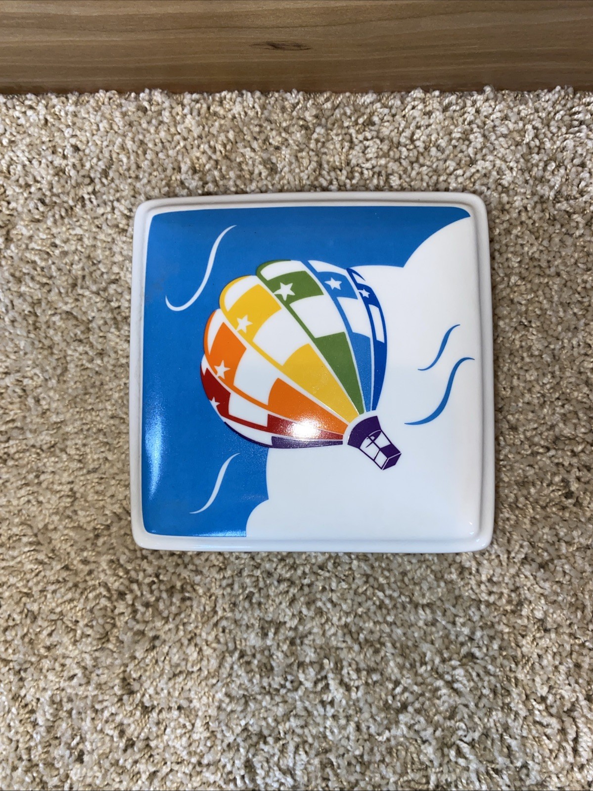 Hot Air Balloon Trinket Box