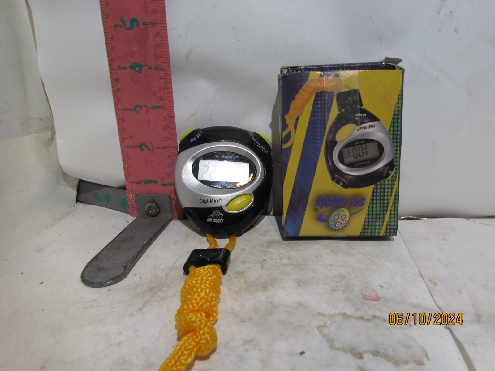 SCI-SUPPLY DIGIMAX STOPWATCH PAIR - NEW IN BOXES