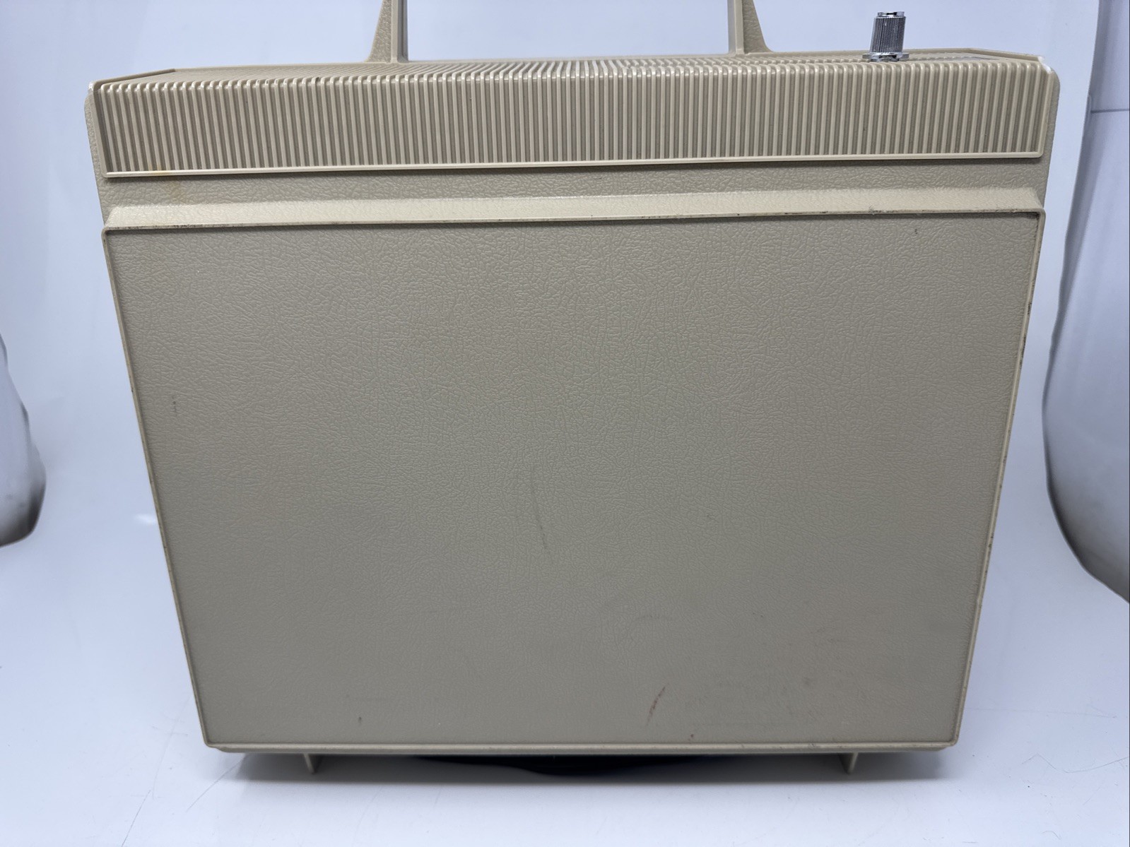 Vintage General Electric Portable Record Player, Solid State Automatic Read