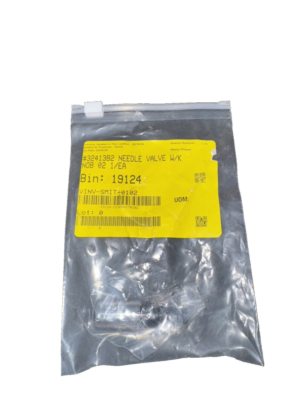 ANESTHESIA MACHINE NEEDLE VALVE 32413B2