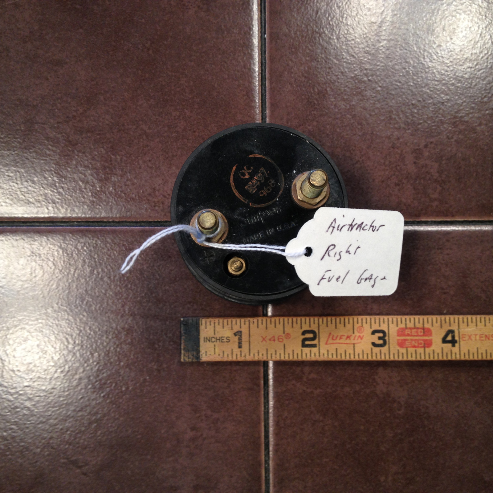 Airtractor Right Fuel Gauge