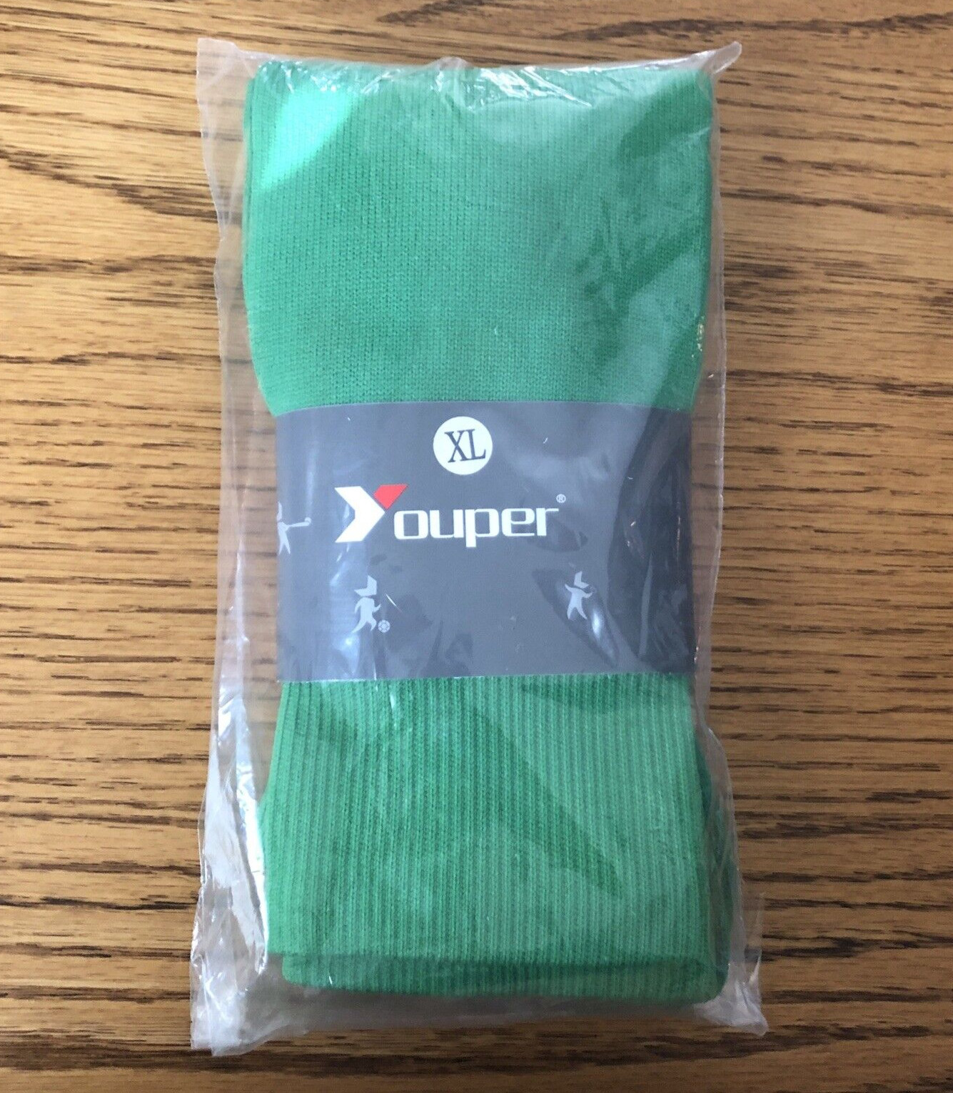 Kelly Green - Youper - Youth XL  - Baseball Socks