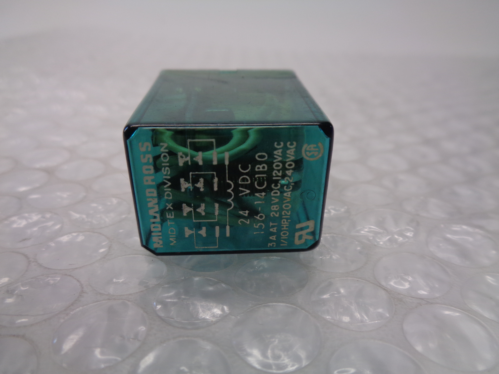 MIDLANDS ROSS 156-14C1B0 RELAY 24V UNMP