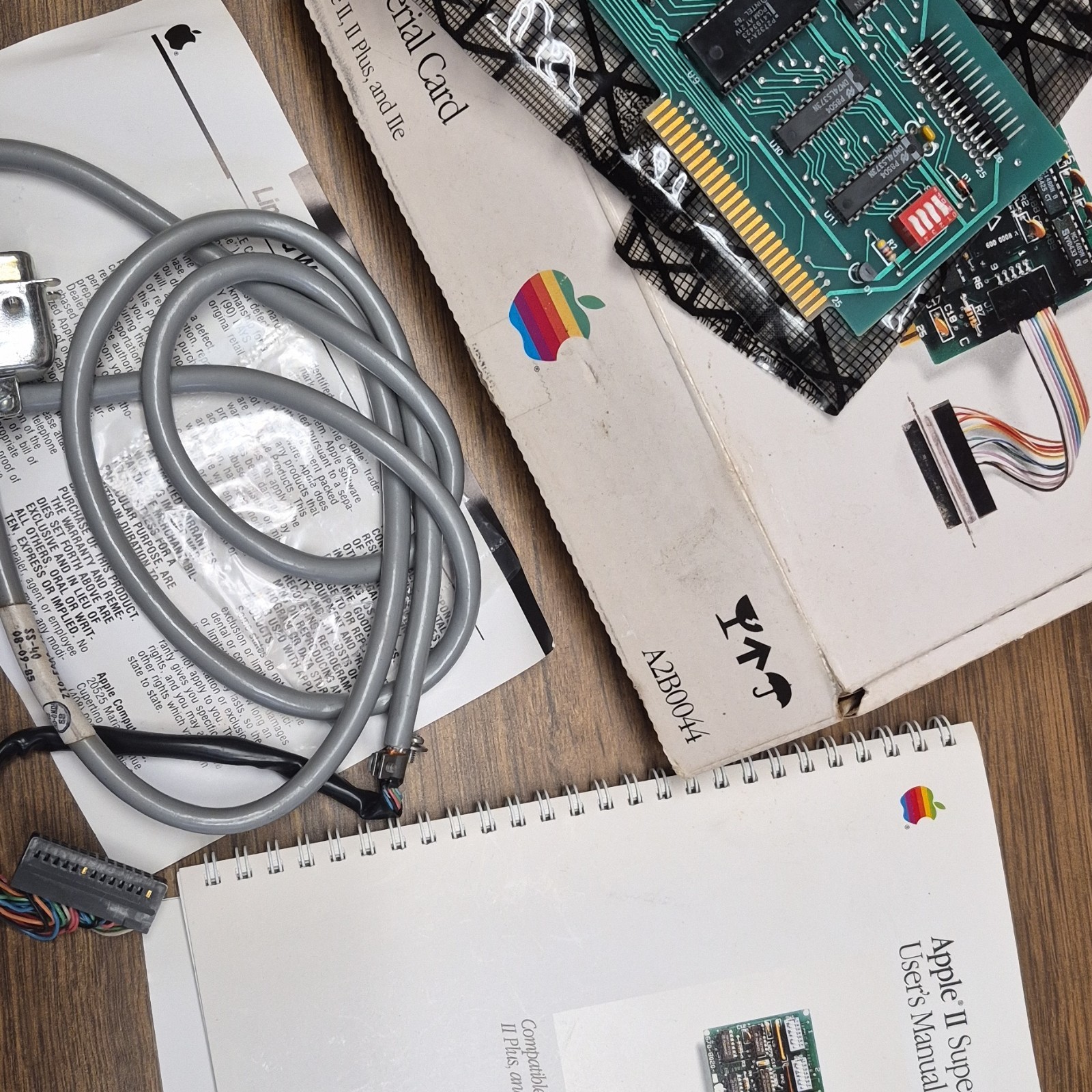 Apple Super Serial Card Grappler+ Printer Interface Cable Orange Micro A2B0044