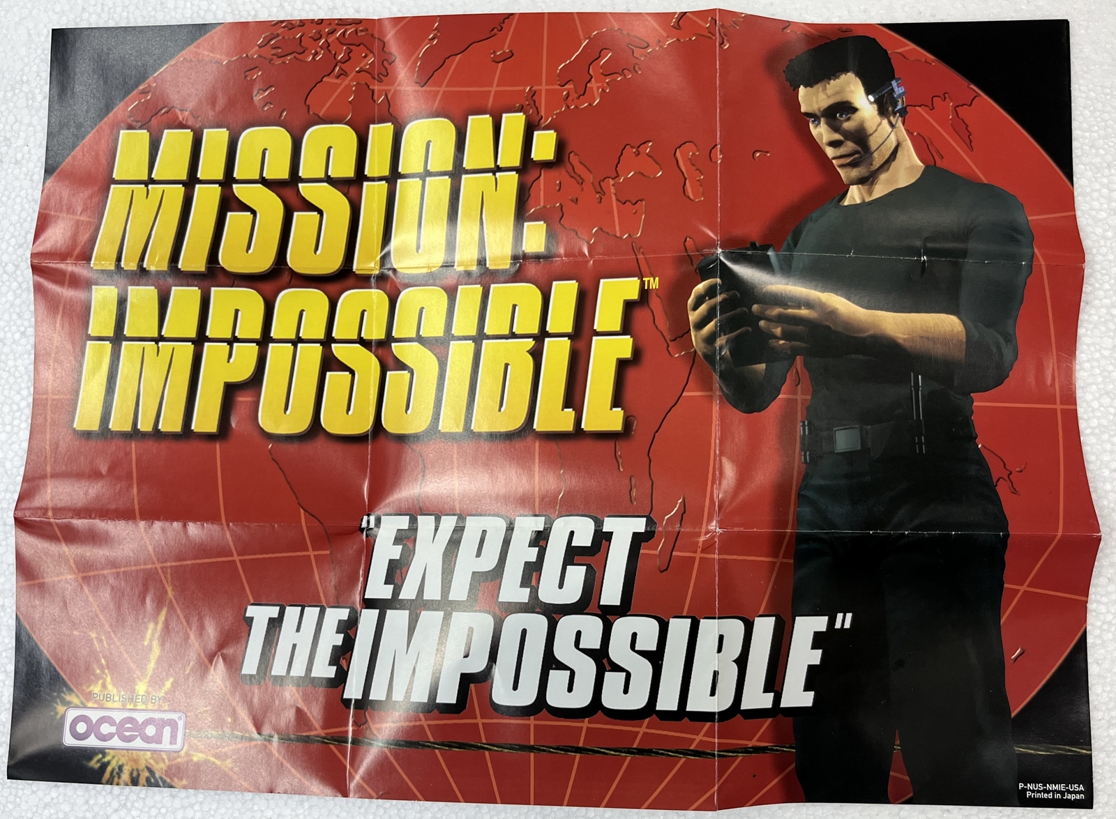 Mission: Impossible Poster P-NUS-NMIE-USA (Nintendo 64) Poster ONLY