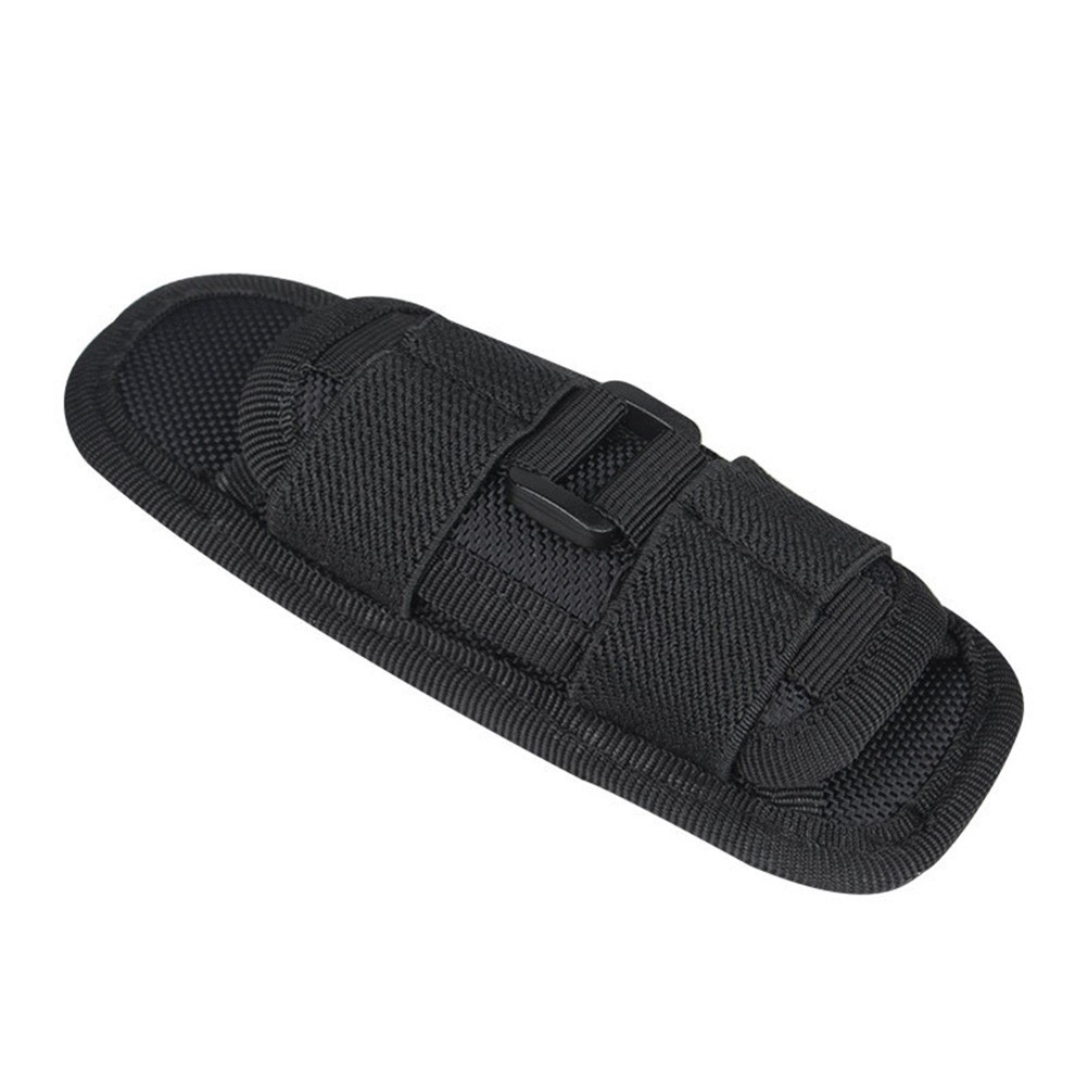 Durable Nylon Flashlight Pouch with 360 Degree Rotatable Belt Clip for Storing