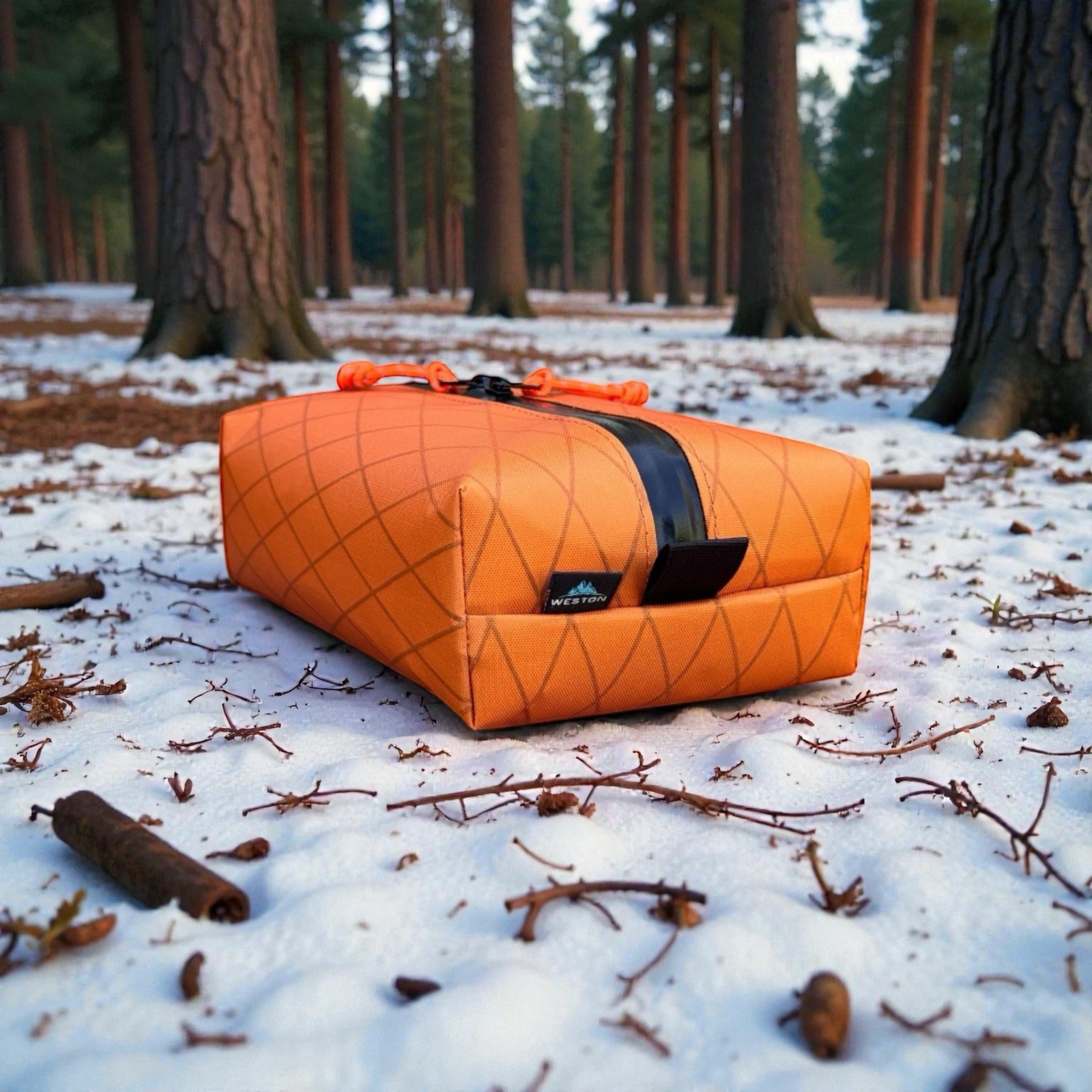 Ultralight XPac Hiking Pouch – Ascent 7x3x2 Waterproof Travel Organizer