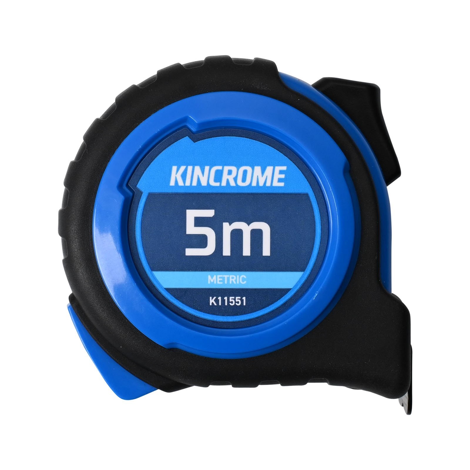 Kincrome Tape Measure 5M Metric 13mm Nylon Blade TPR Grip Pocket-Sized K11551