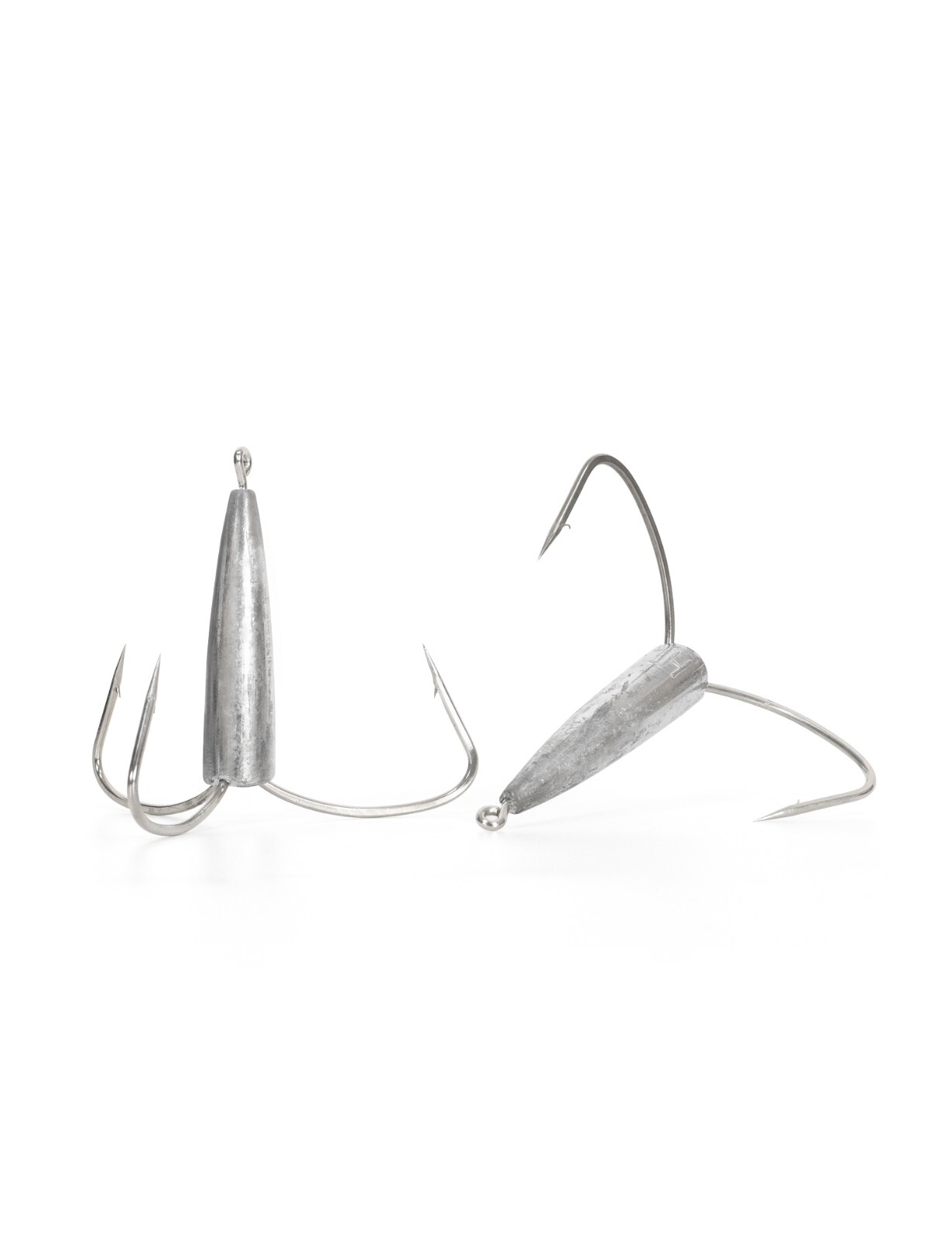 BLUEWING Weighted Treble Hooks 2pcs High Carbon Steel Heavy Duty US Seller