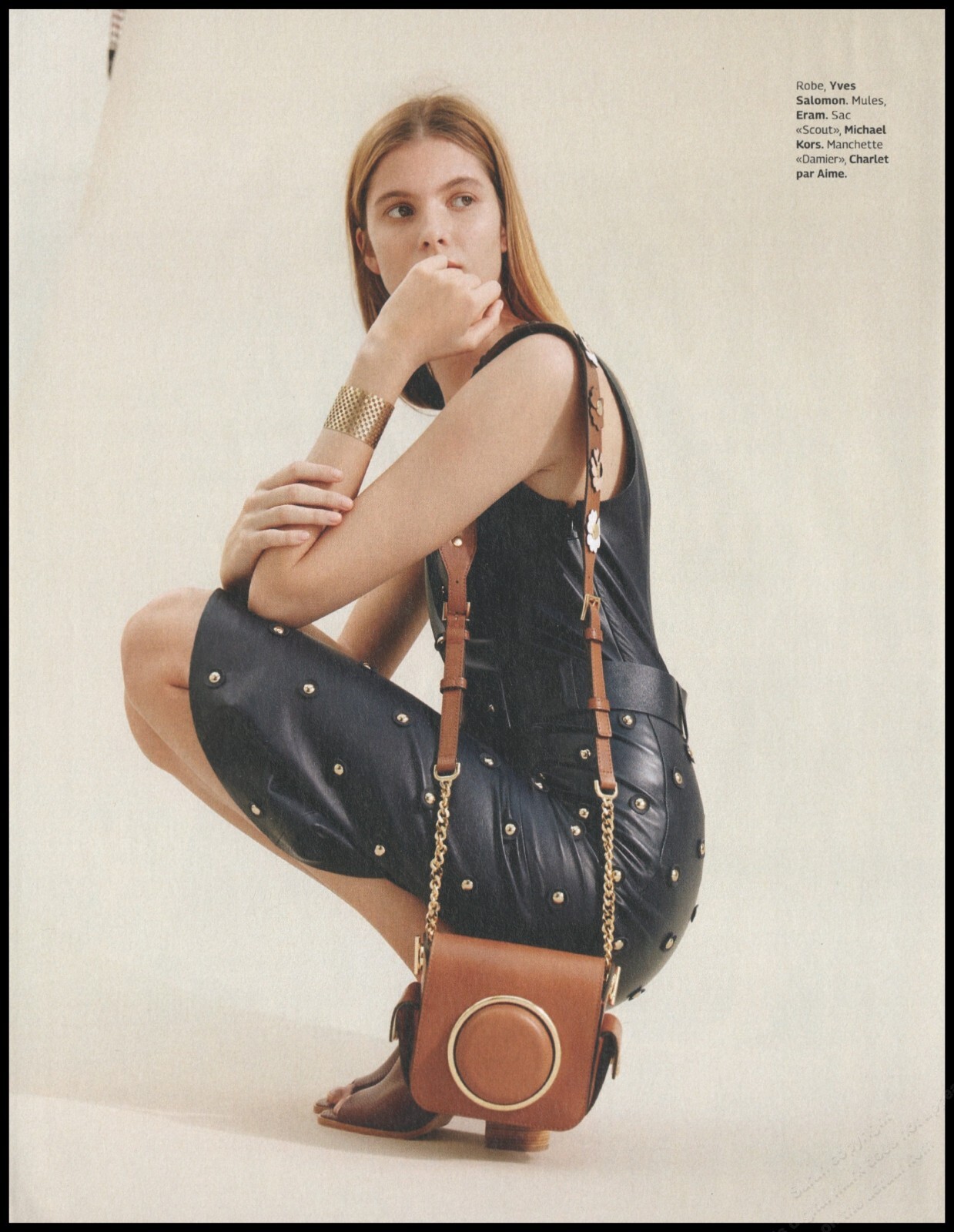 High Heels Magazine Print Ad Women Fashion Long Legs shoes 2017-1pg