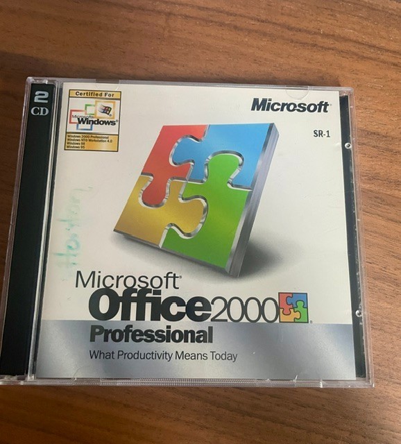 Microsoft Office 2000 Professional SR-1
