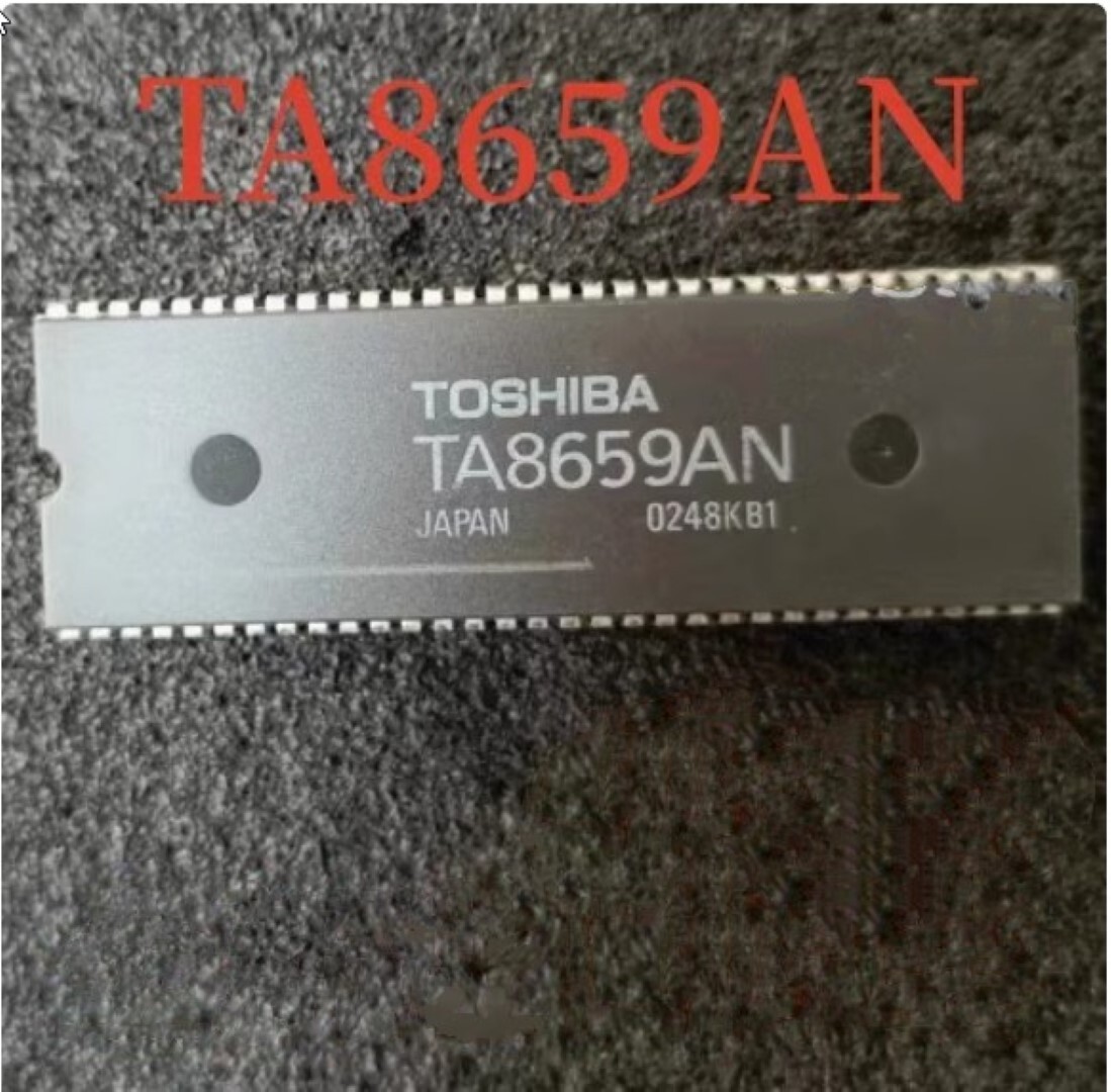 2pcs Toshiba TA8659AN DIP-24 Video Processor RH