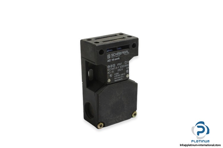 SCHMERSAL AZ 16 ZVRK SAFETY SWITCH_NC + NO_3 cable entries M 16 x 1.5_230 V