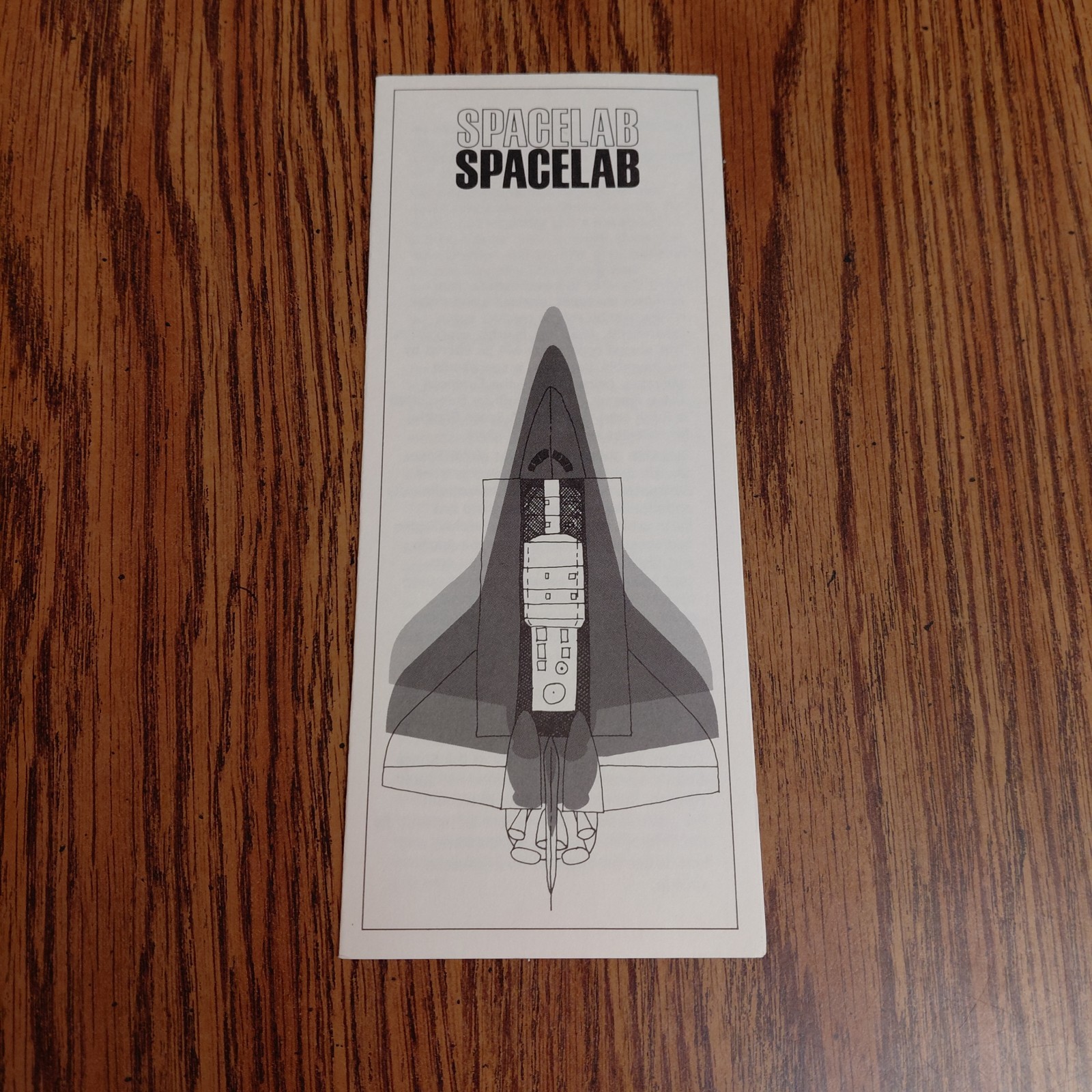 Vintage 1980's NASA Brochure Spacelab Science Space Exploration