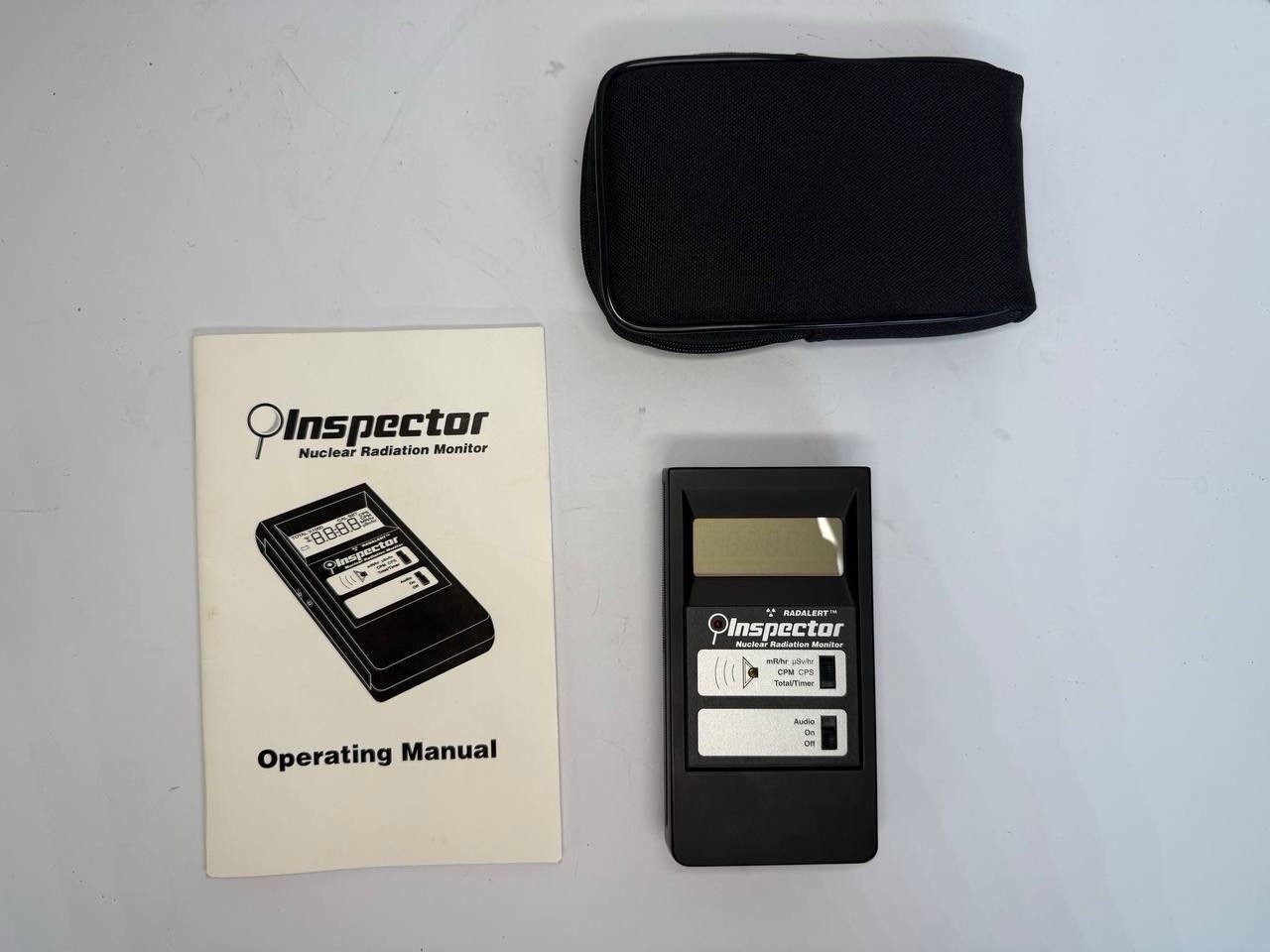 Inspector Nuclear Radiation Monitor Geiger Counter Model Radalert USA