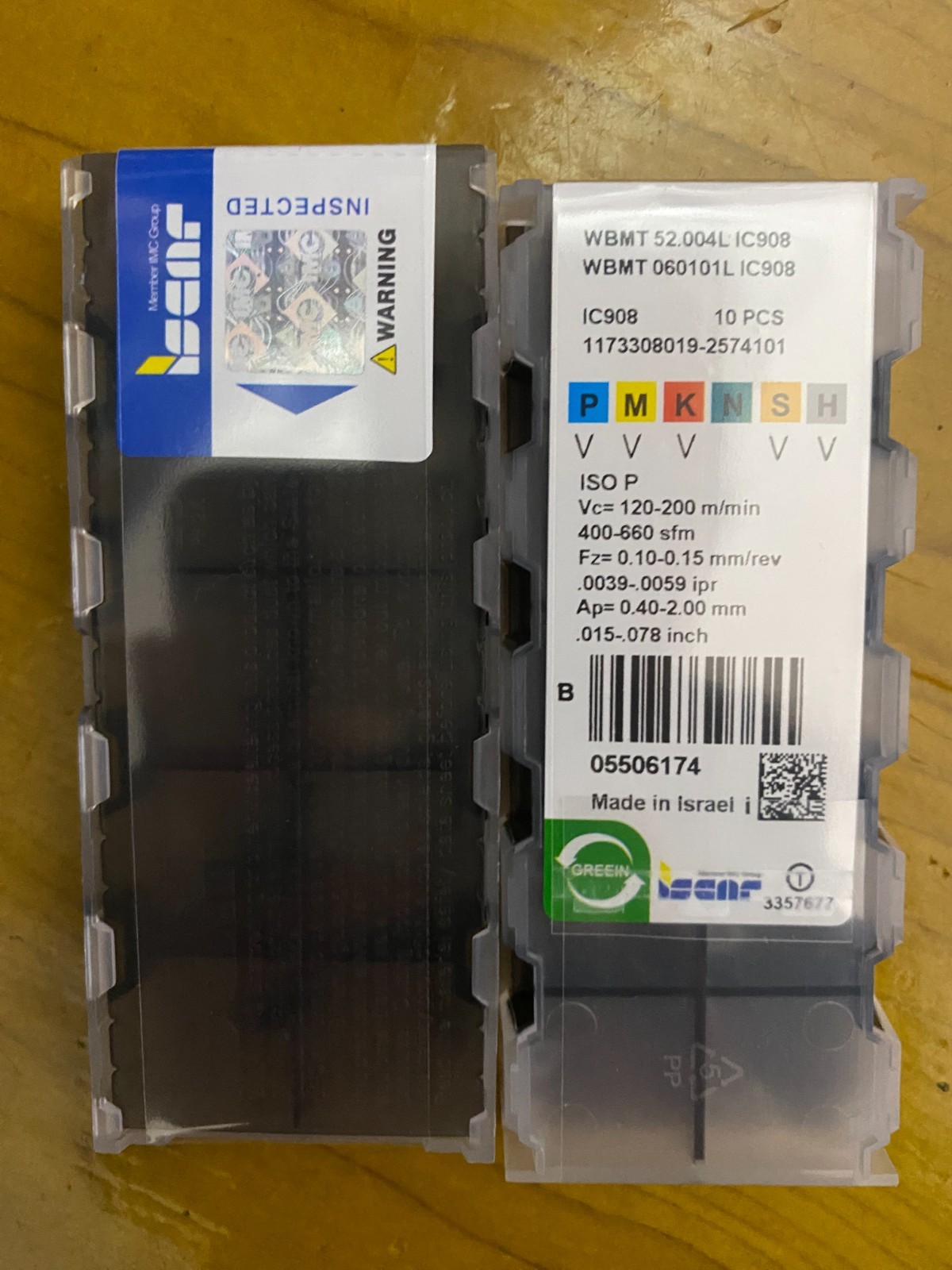 WBMT060101L IC908   /ISCAR/ 10PCS