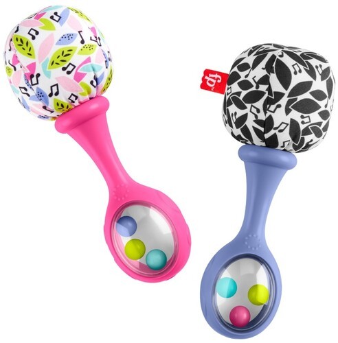 Fisher Price - Maracas, Pink [Used Very Good Toy]