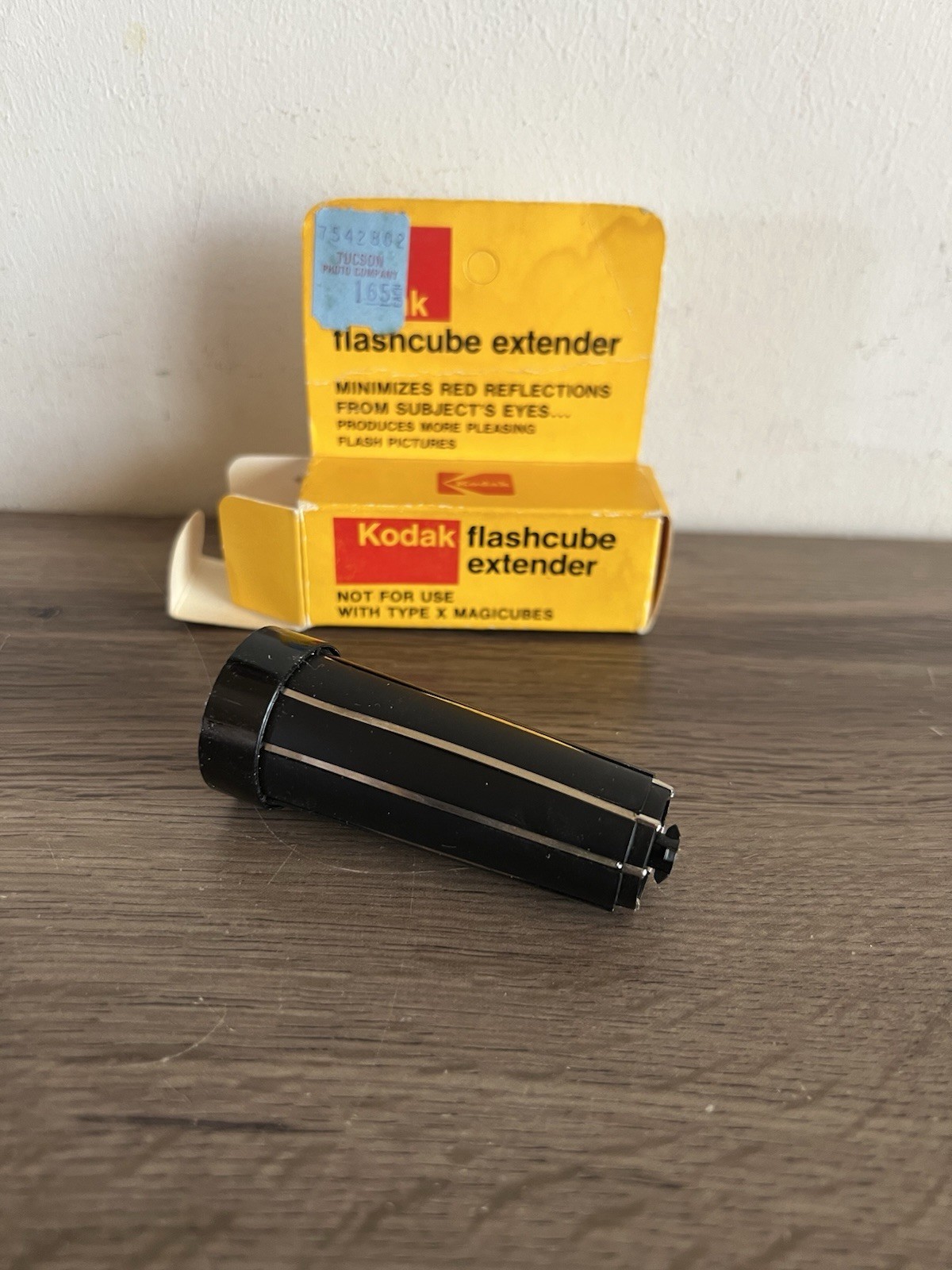 Kodak Flash Cube Extender NOS c175 new in box old stock cat 1500438 vintage film