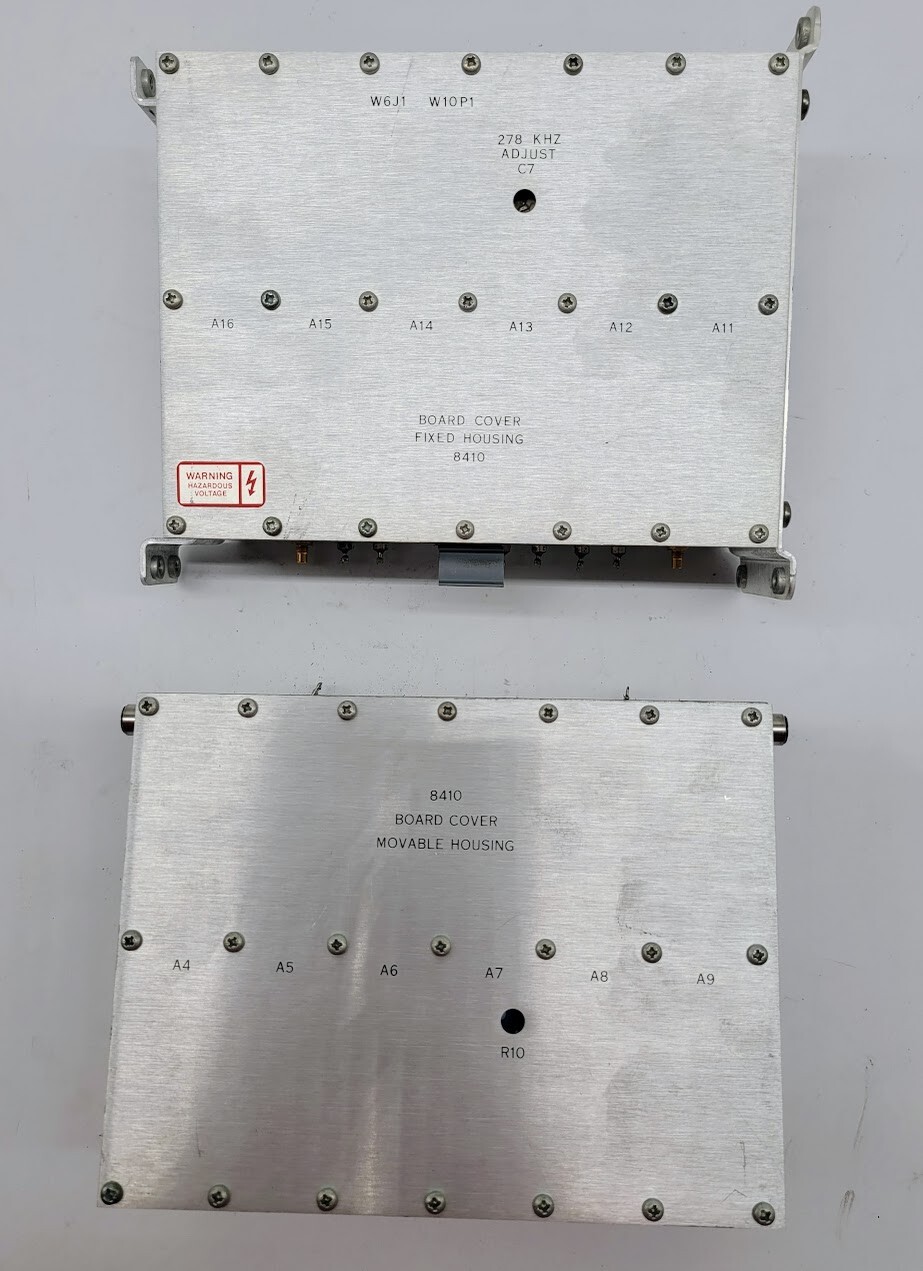 HP 8410C Analyzer Connector & Movable 8410