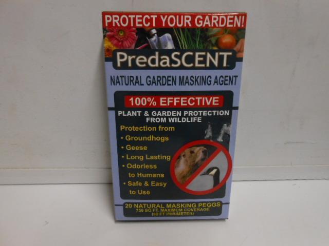 PREDASCENT NATURAL ANIMAL MASKING AGENT 20 MASKING PEGGS 80FT PERIMETER