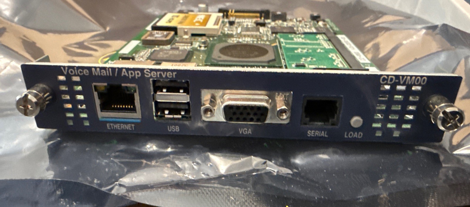 NEC CD-VM00 Voice Mail App Server Blade Card 550 HOURS UM8000 Voicemail