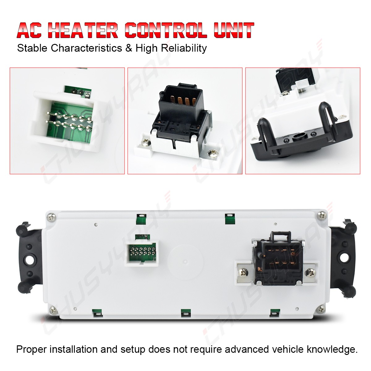 599-266 A/C Heater Climate Control Module Panel Switch For Chevrolet 15054697 US