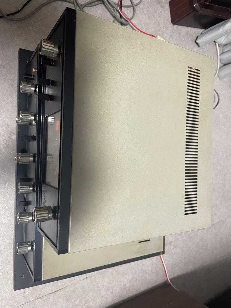 Sansui AU-555 Amplifier TU-555 Tuner Vintage 1970s Japan For Repair w/ Schematic