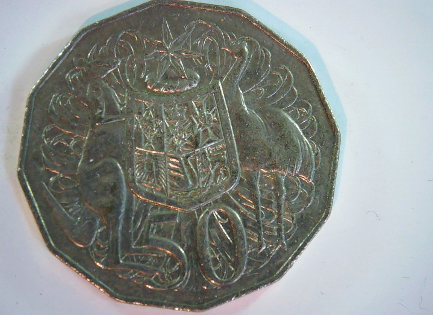 Australia 1983 50 Cents Australian 50 Cents (Coat of Arms) Coin