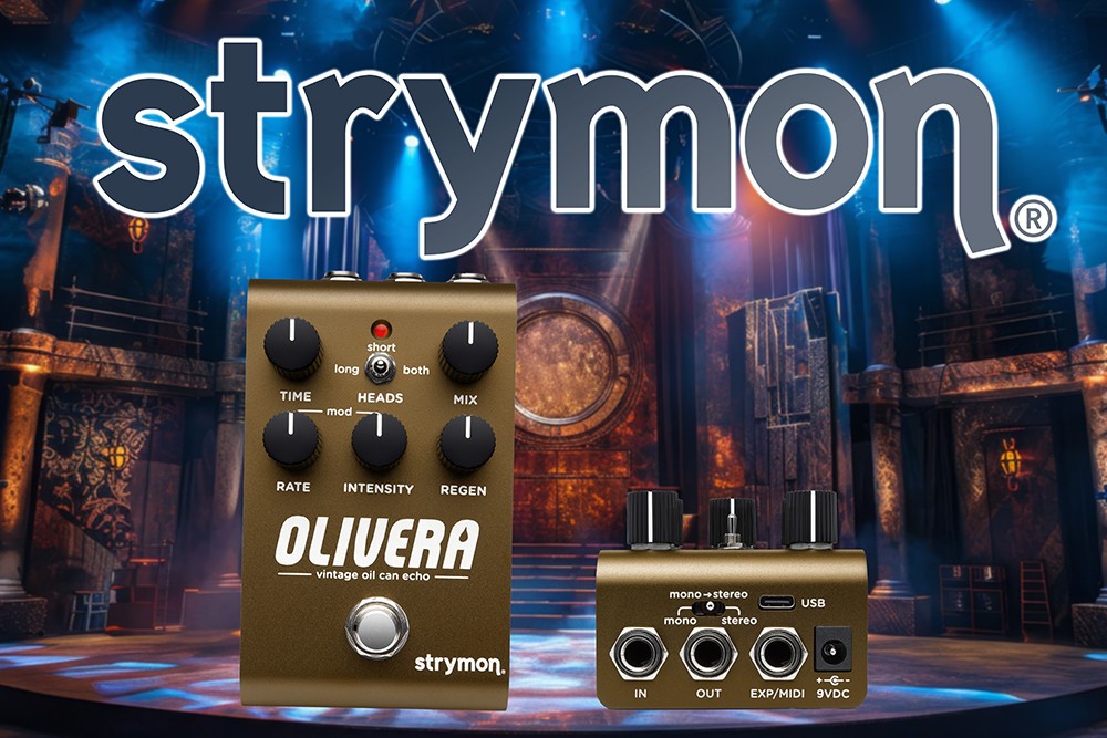 Strymon Olivera Vintage Oil Can Echo Delay Pedal