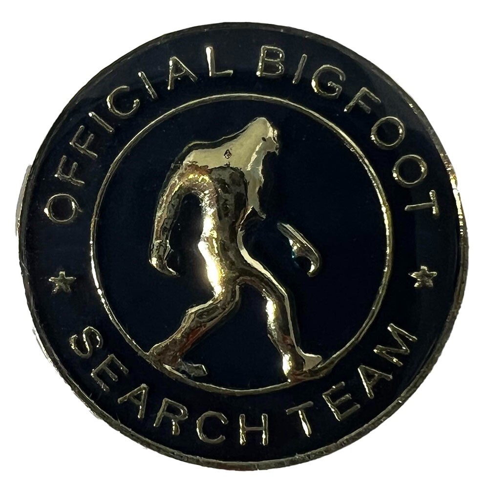 Official SASQUATCH Bigfoot Search Team Lapel Pin