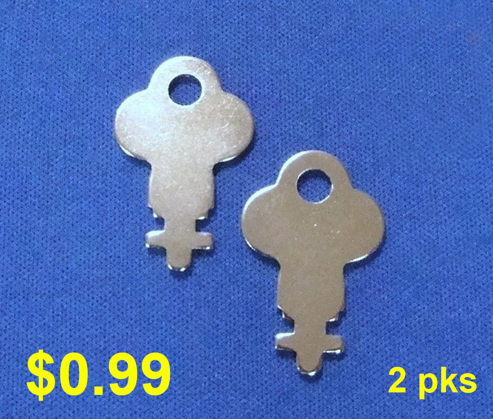 Skeleton Paper Towels Tissue Dispenser Key  2 PACKS  NEW